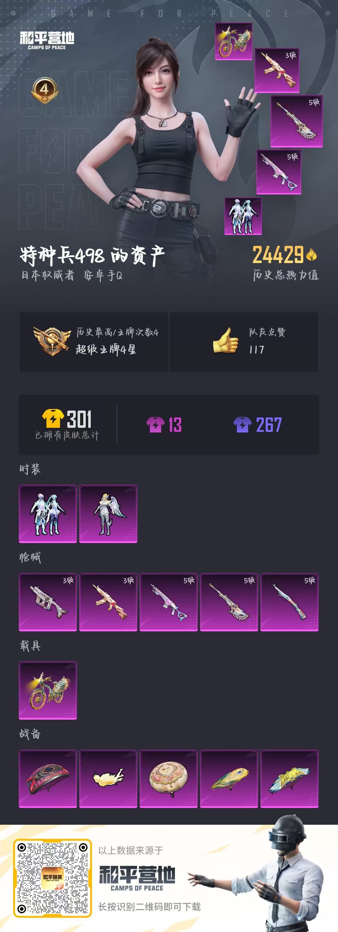 HPSJ3327741和平精英账号详情图3 HPSJ3327741和平精英账号详情图3