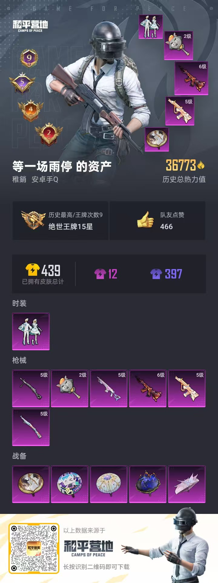 HPSJ3329082和平精英账号详情图3 HPSJ3329082和平精英账号详情图3