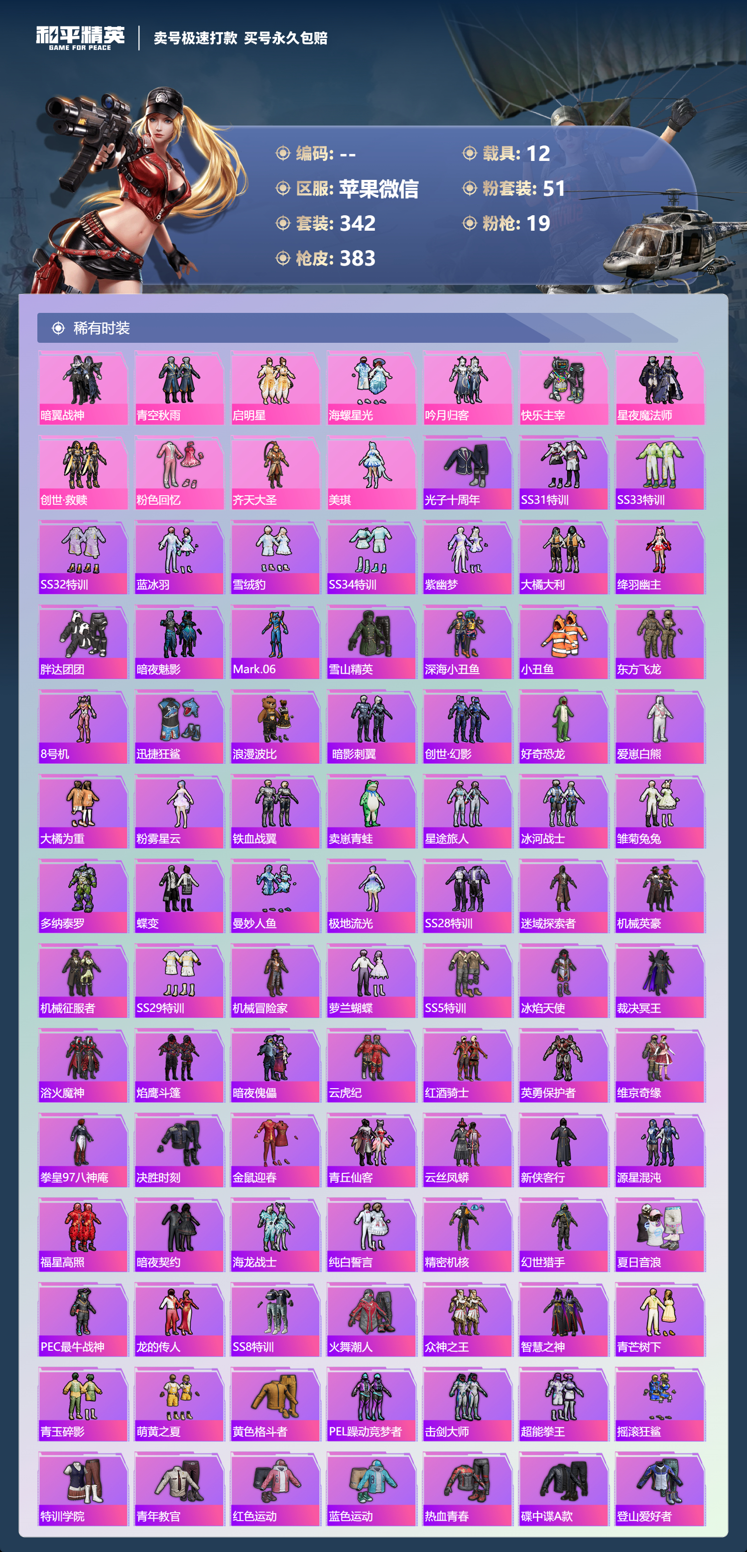 HPCMW467415和平精英账号详情图3