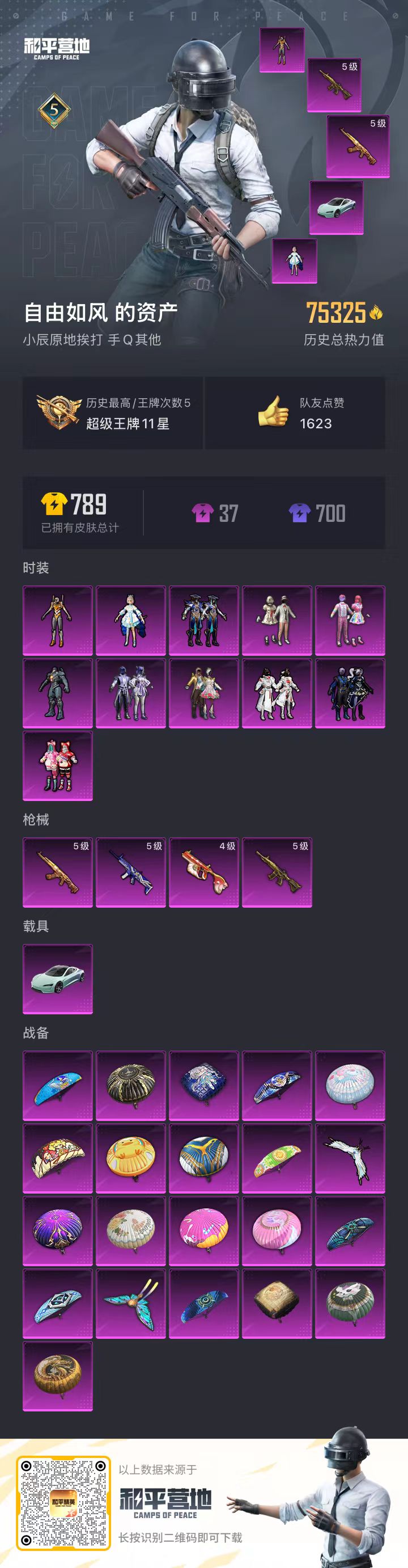 HPCMW3330140和平精英账号详情图2