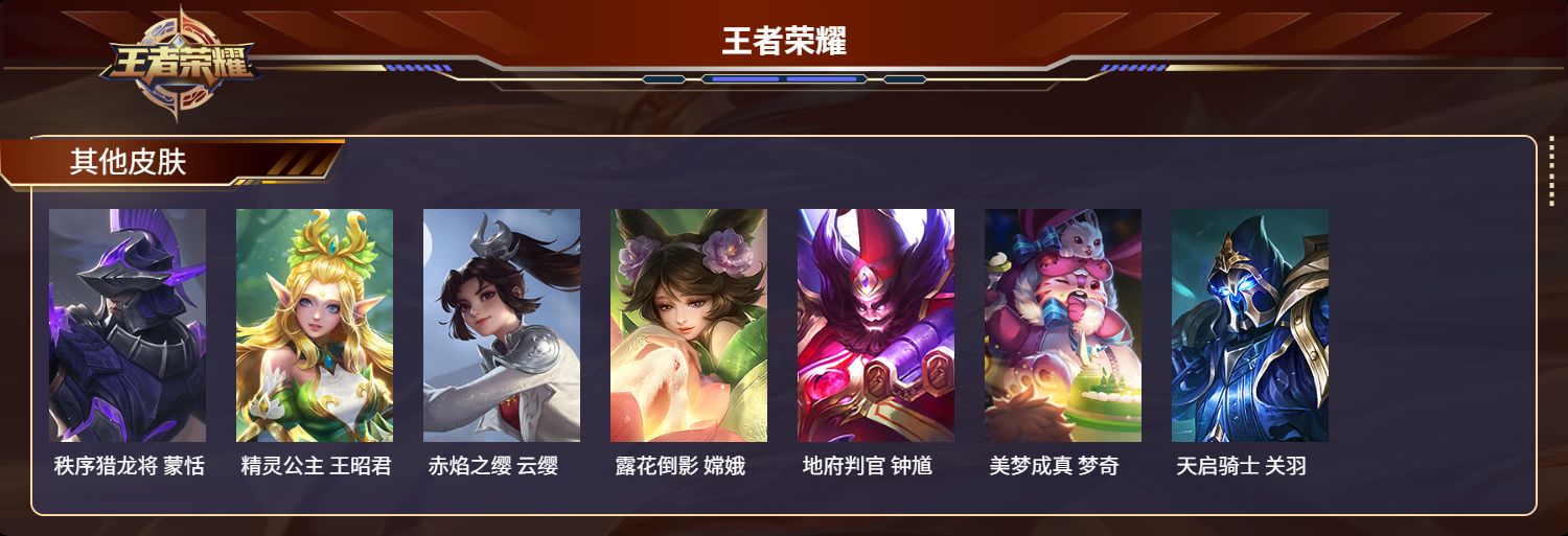 WZMK3277442王者荣耀账号详情图6