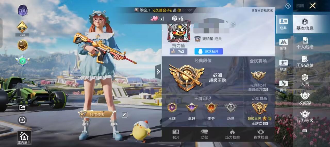 HPSJ3330553和平精英账号详情图2 HPSJ3330553和平精英账号详情图2