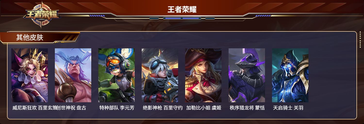 WZMK3278483王者荣耀账号详情图3