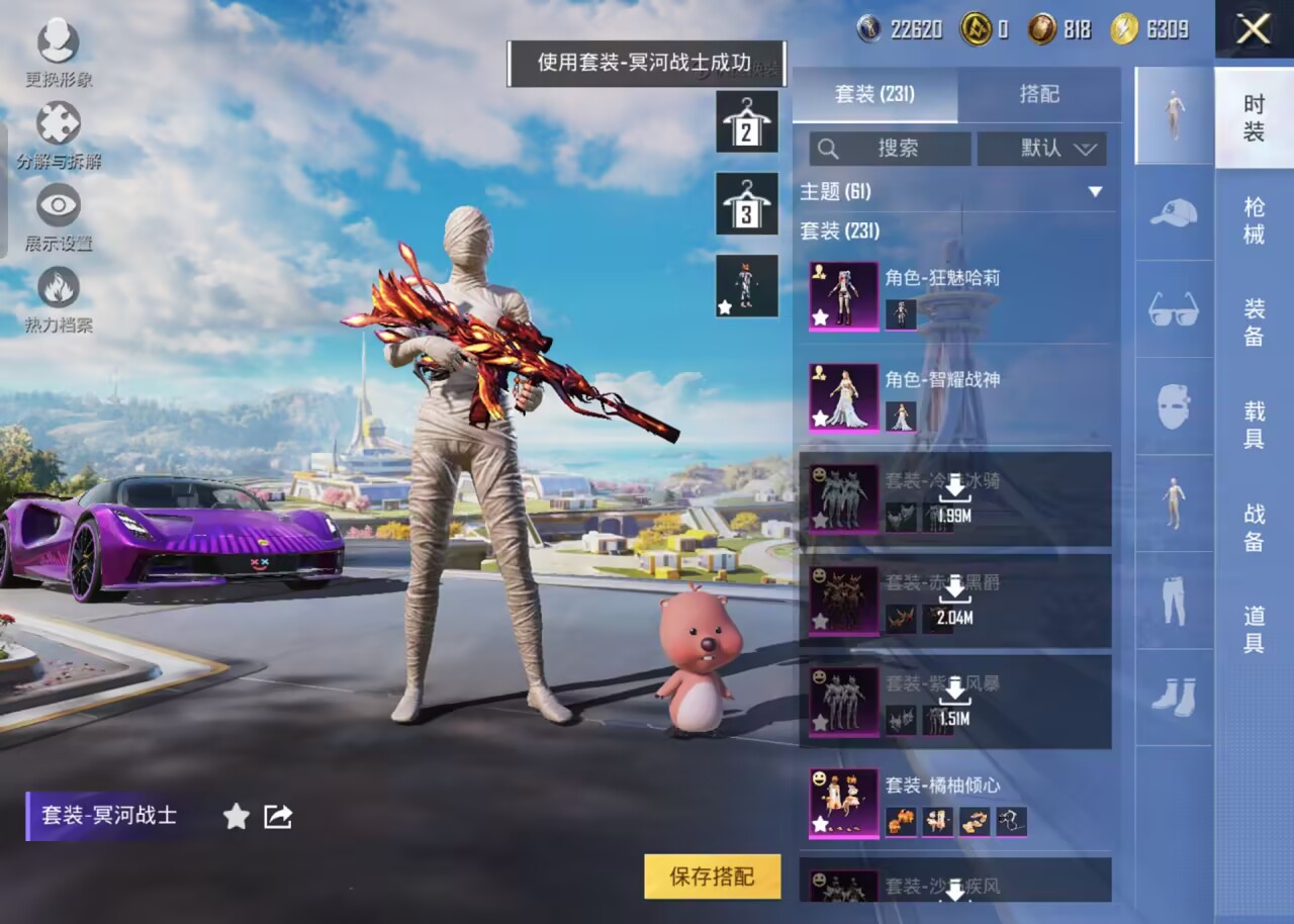 HPSJ3330537和平精英账号详情图2