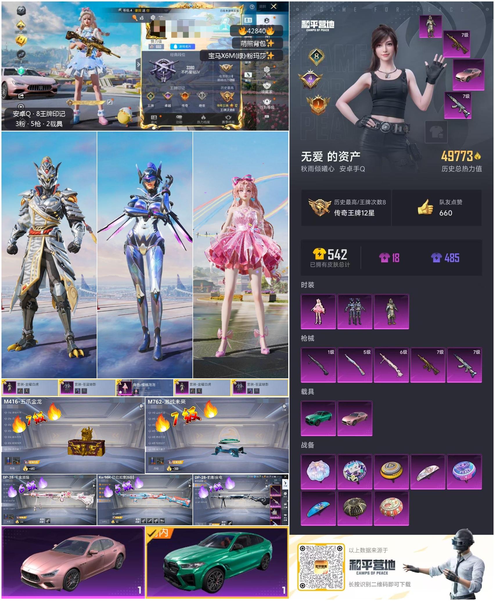 HPSJ3331220和平精英账号详情图4