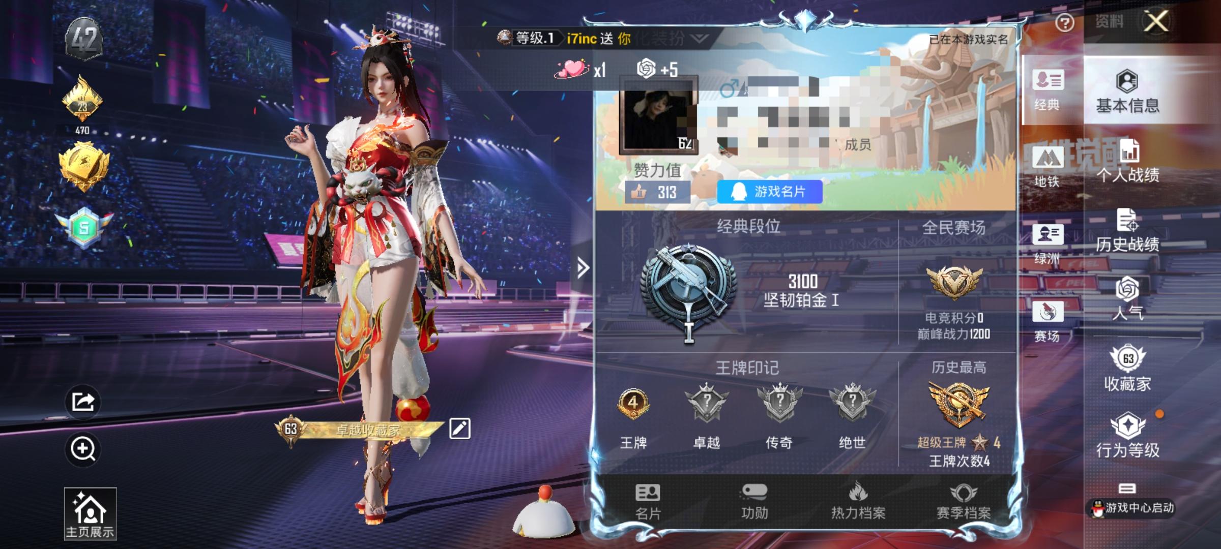 HPSJ3331611和平精英账号详情图2