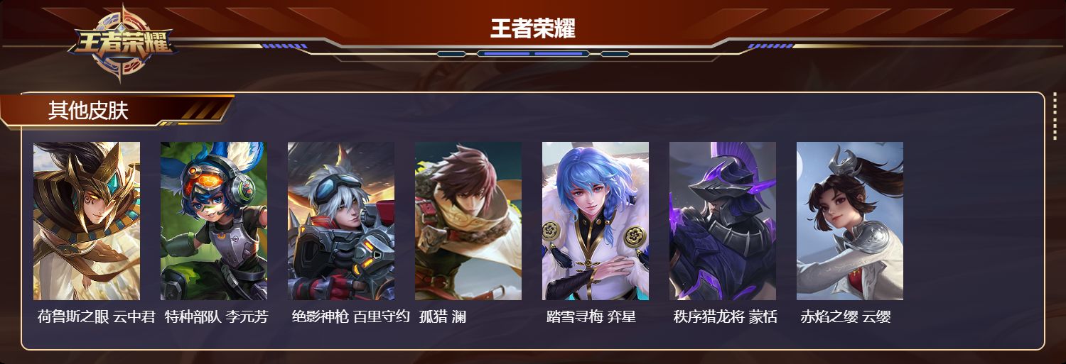 WZCMW3325334王者荣耀账号详情图4