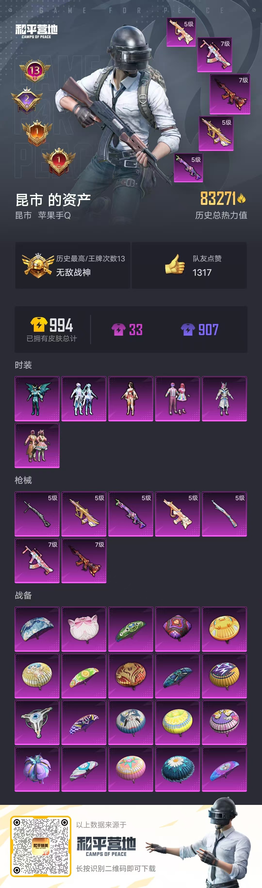 HPSJ3321409和平精英账号详情图4 HPSJ3321409和平精英账号详情图4