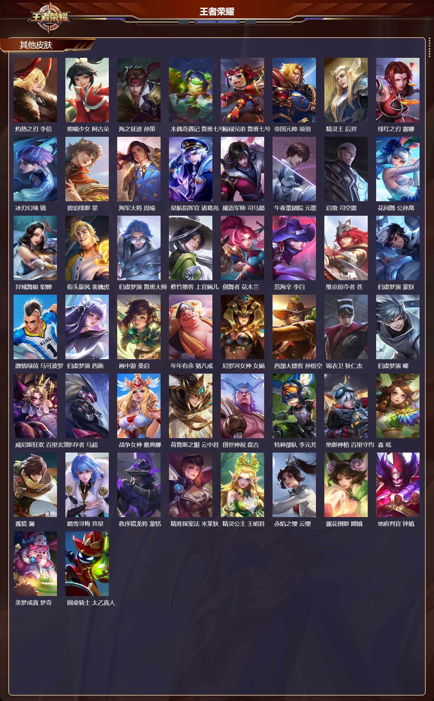 WZLX4264339王者荣耀账号详情图5 WZLX4264339王者荣耀账号详情图5