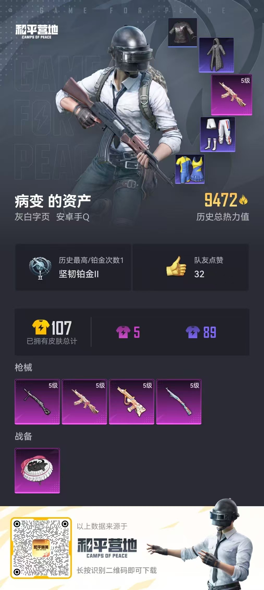 HPSJ3323397和平精英账号详情图3 HPSJ3323397和平精英账号详情图3