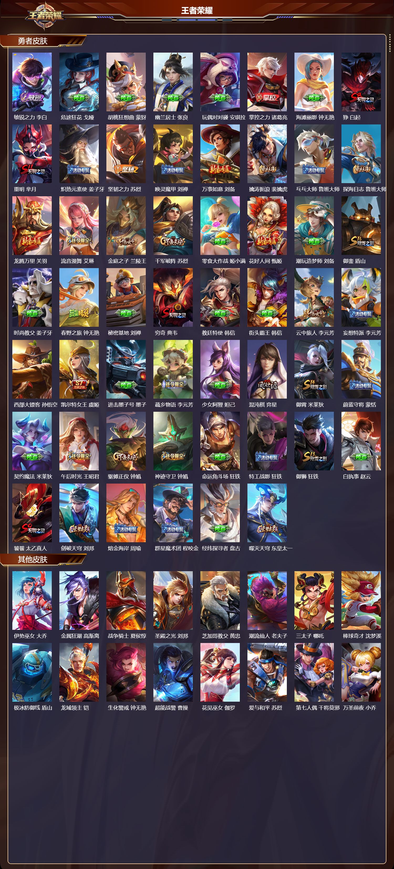 WZLX4264339王者荣耀账号详情图4 WZLX4264339王者荣耀账号详情图4