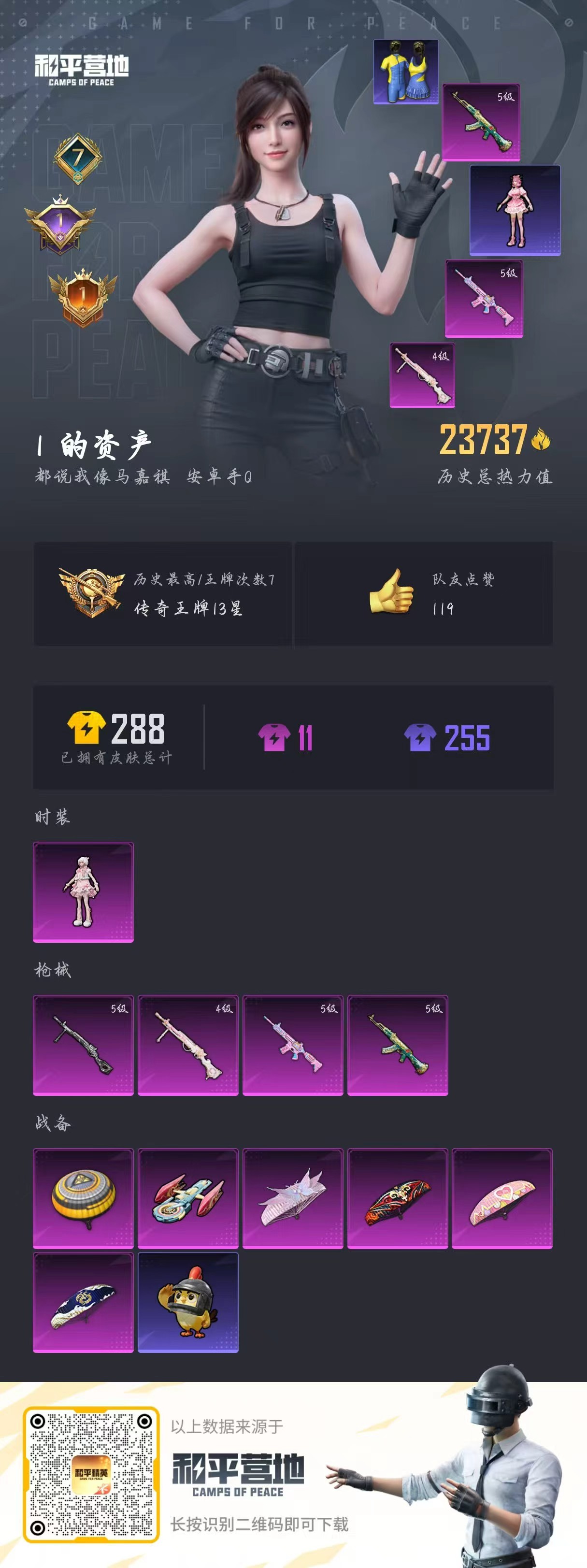 HPSJ3335671和平精英账号详情图3 HPSJ3335671和平精英账号详情图3