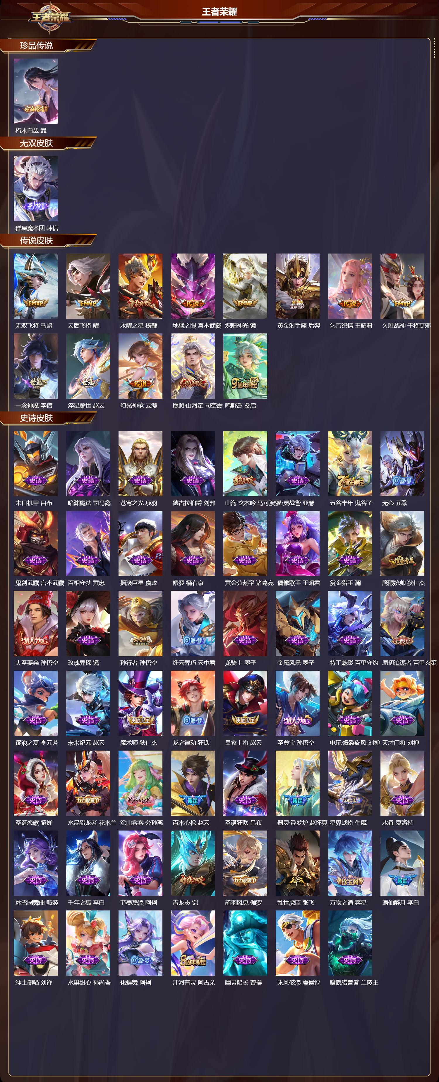 WZCMW4293919王者荣耀账号详情图10