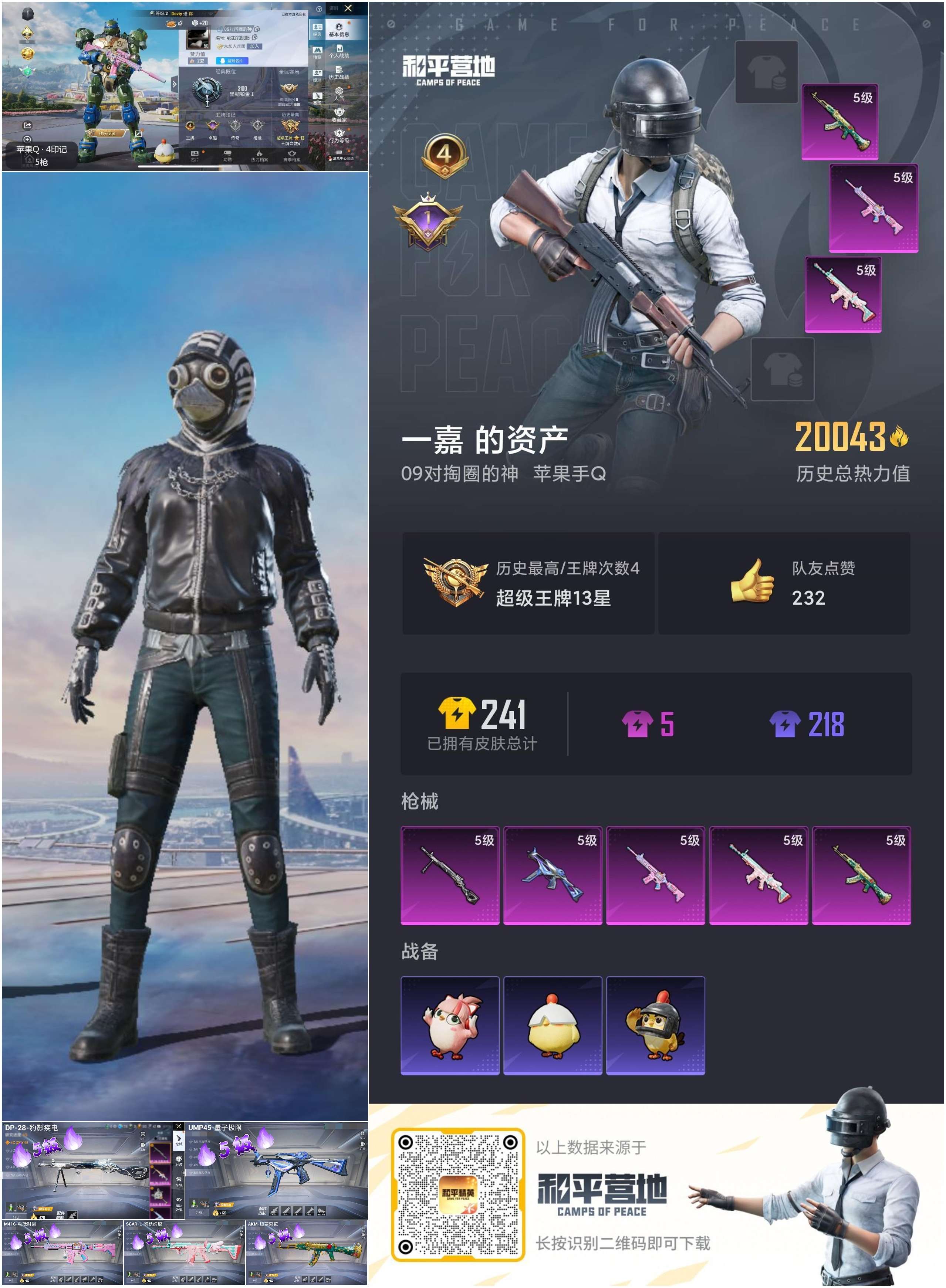 HPSJ3339876和平精英账号详情图3