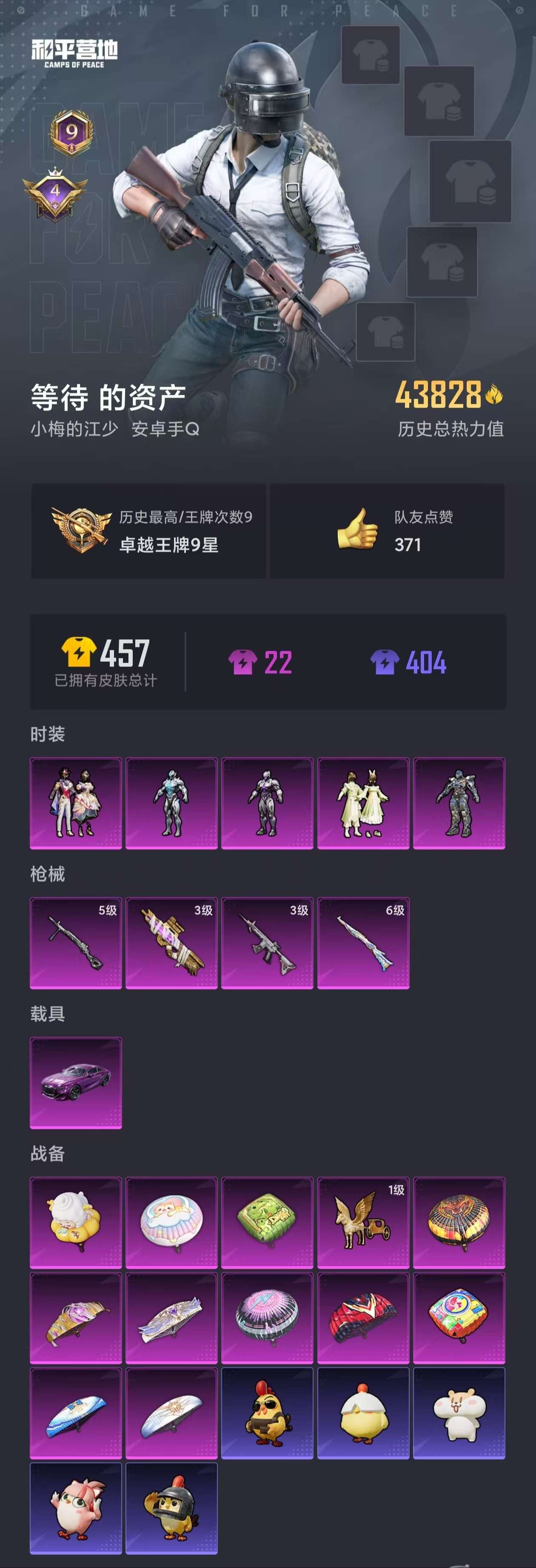 HPZM3338253和平精英账号详情图2