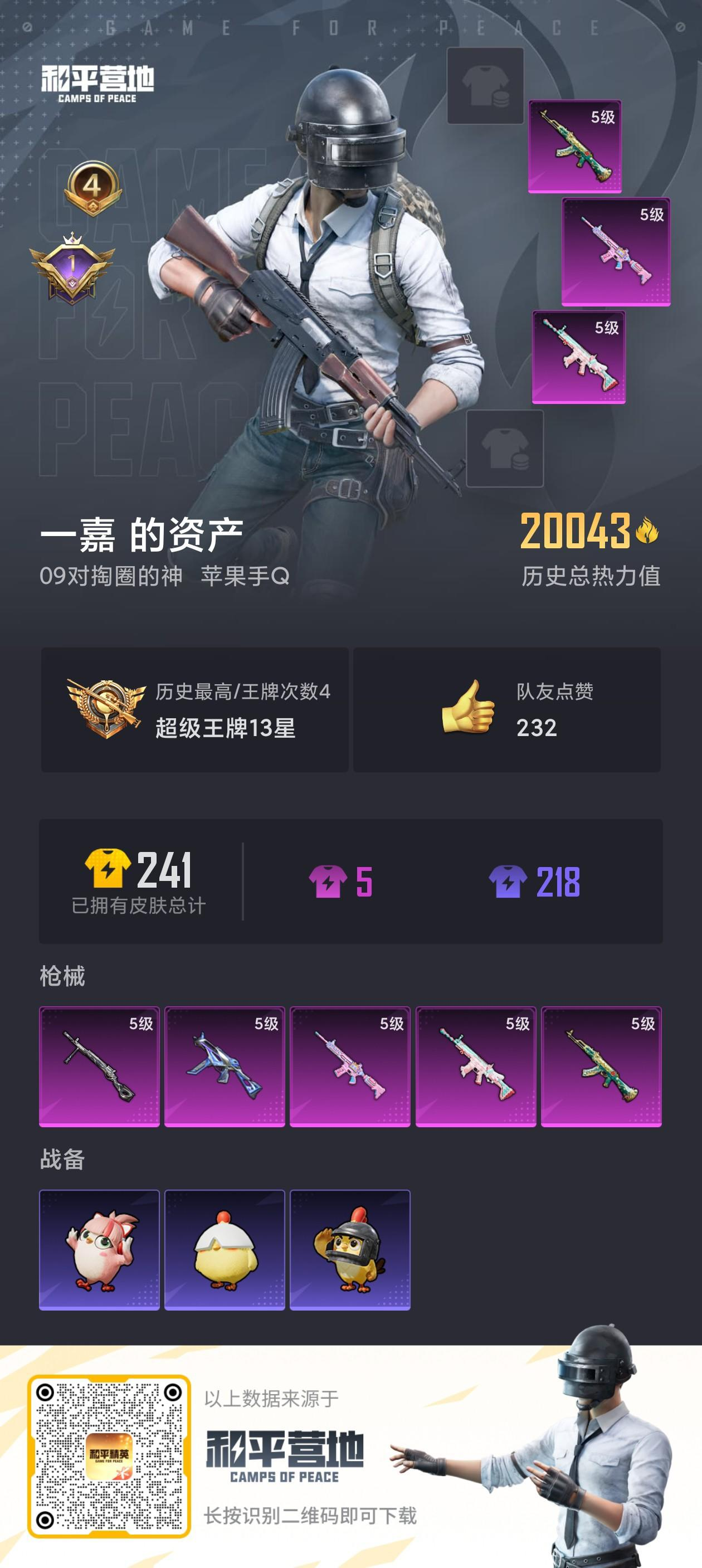 HPSJ3339876和平精英账号详情图4