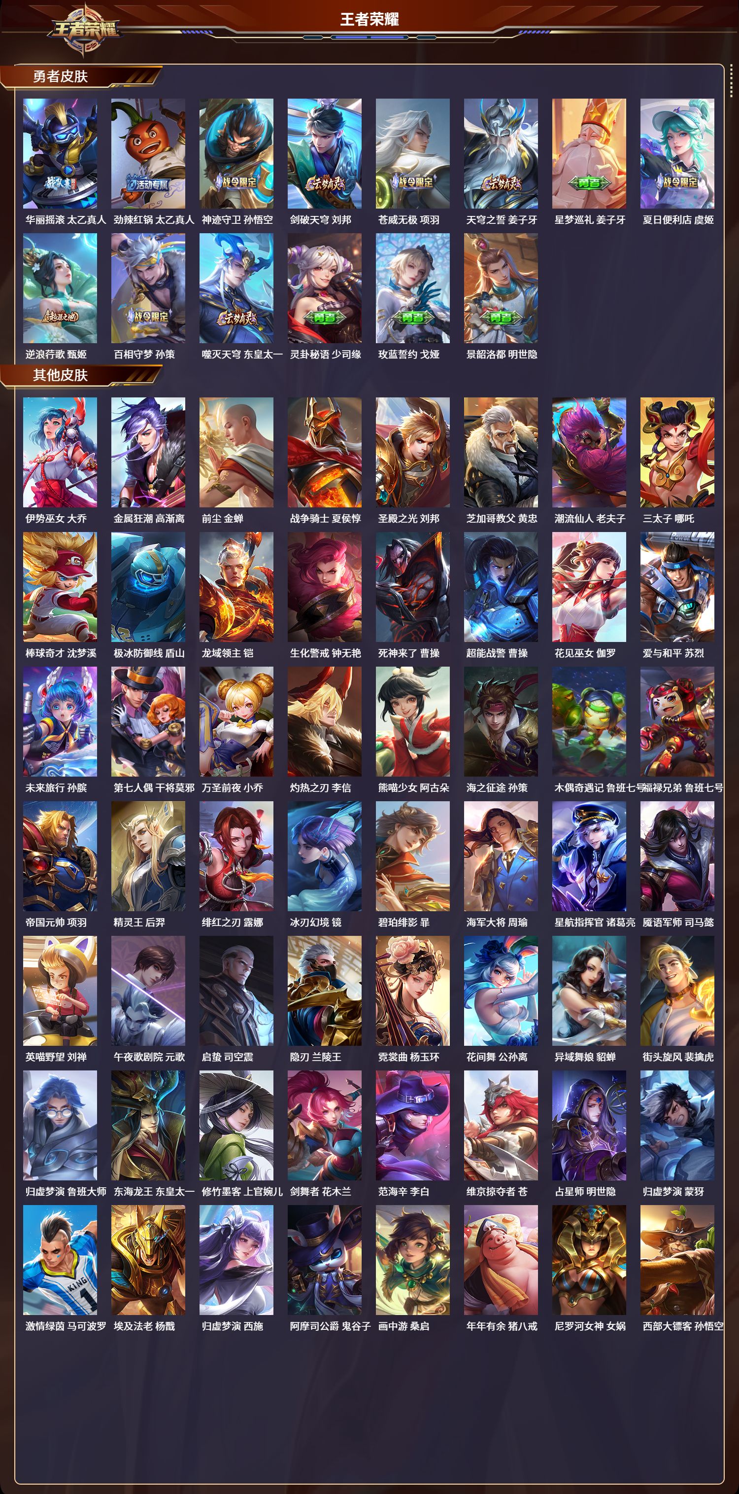 WZQM3371293王者荣耀账号详情图5 WZQM3371293王者荣耀账号详情图5