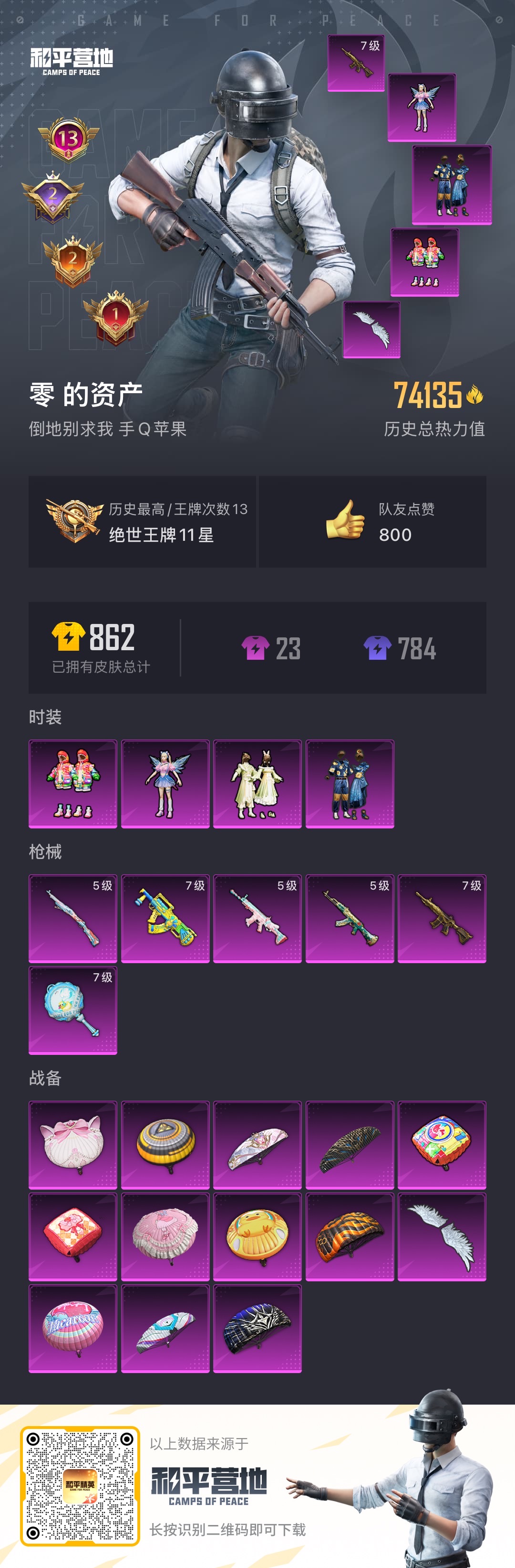 HPSJ3323939和平精英账号详情图4 HPSJ3323939和平精英账号详情图4
