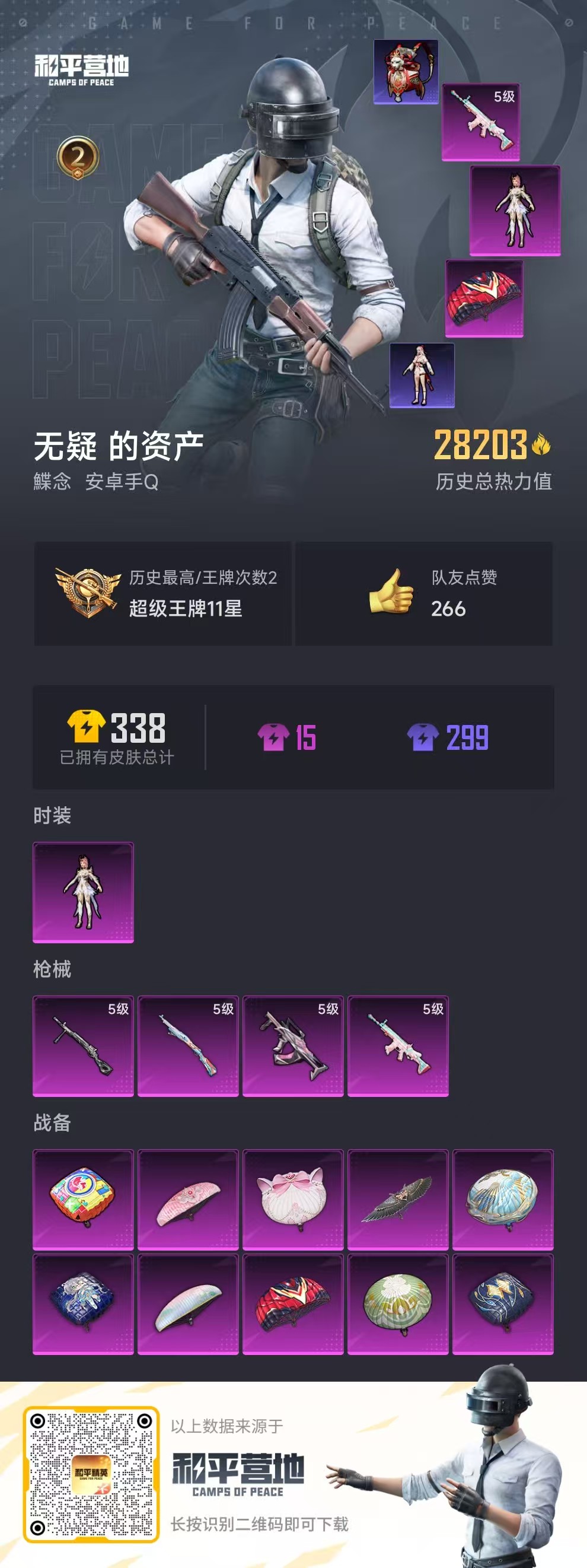 HPSJ3324601和平精英账号详情图3 HPSJ3324601和平精英账号详情图3