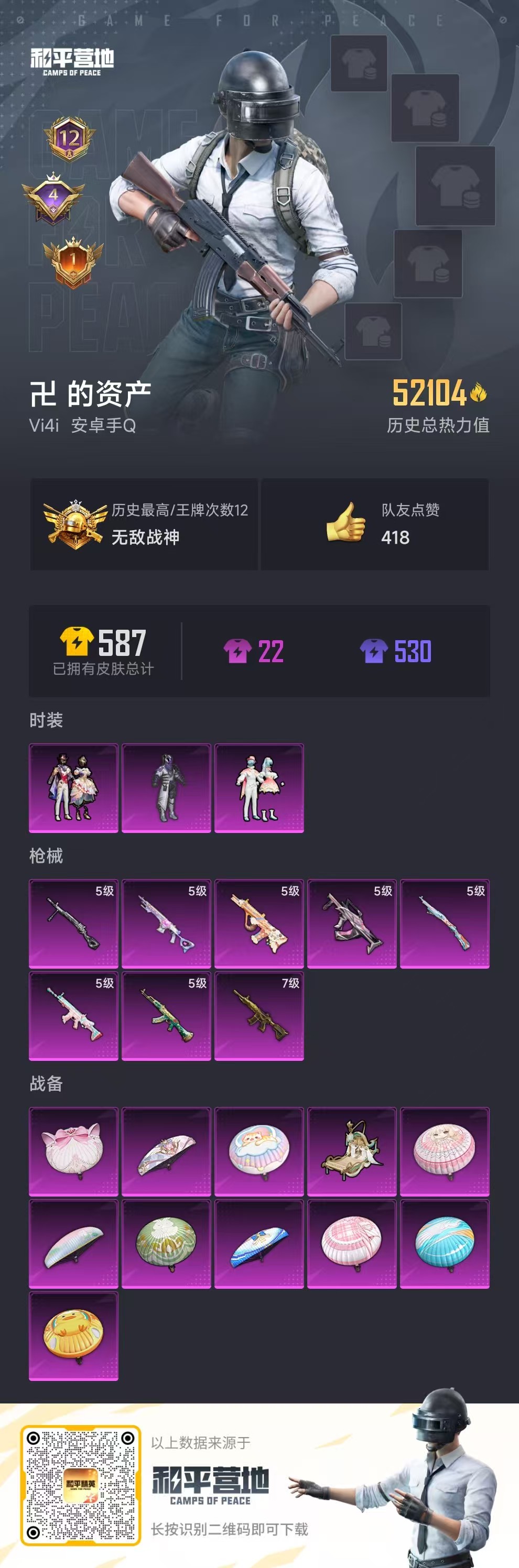 HPSJ3324599和平精英账号详情图3 HPSJ3324599和平精英账号详情图3