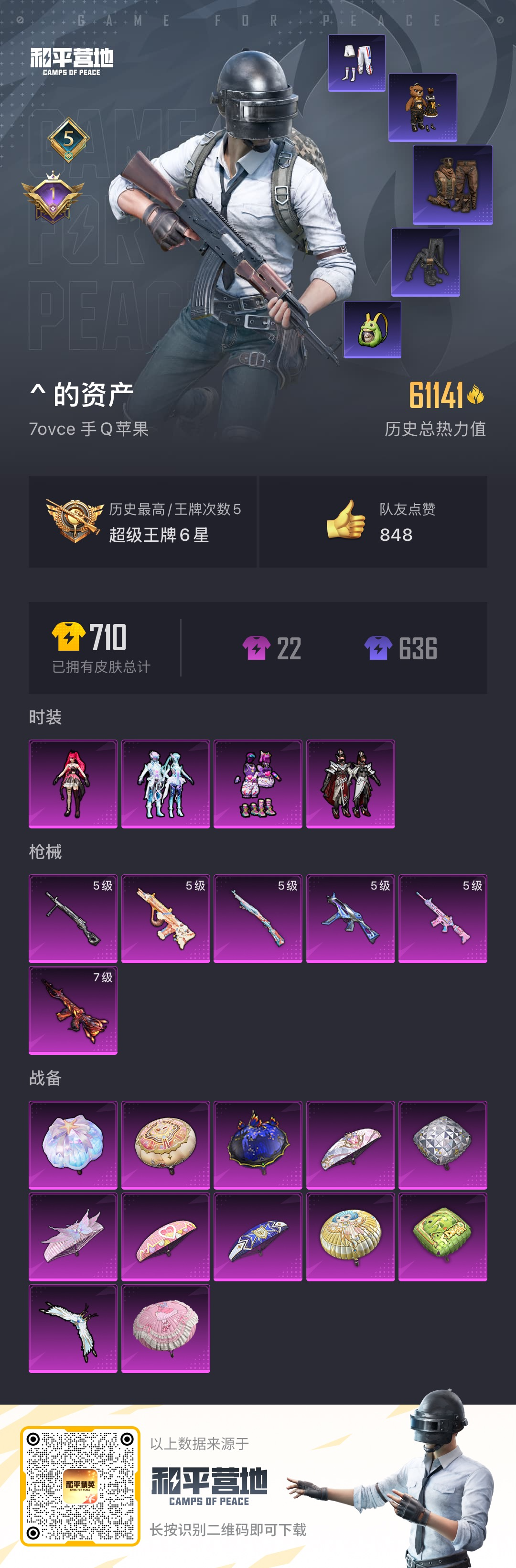 HPSJ3322629和平精英账号详情图2 HPSJ3322629和平精英账号详情图2