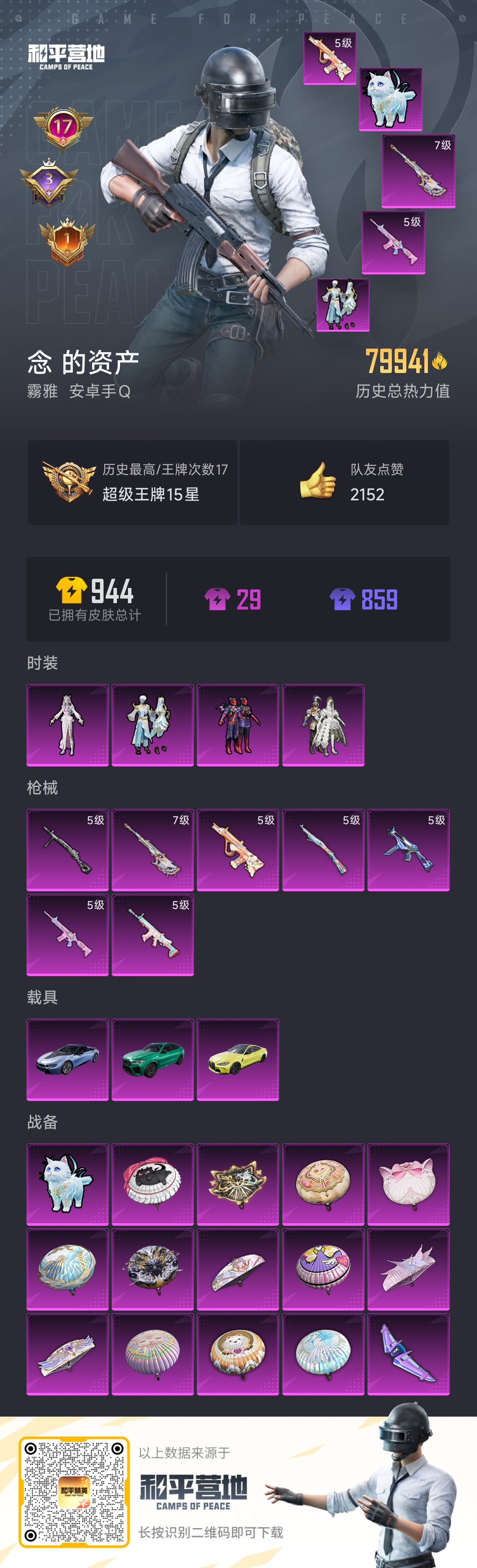 HPSJ3324570和平精英账号详情图4 HPSJ3324570和平精英账号详情图4