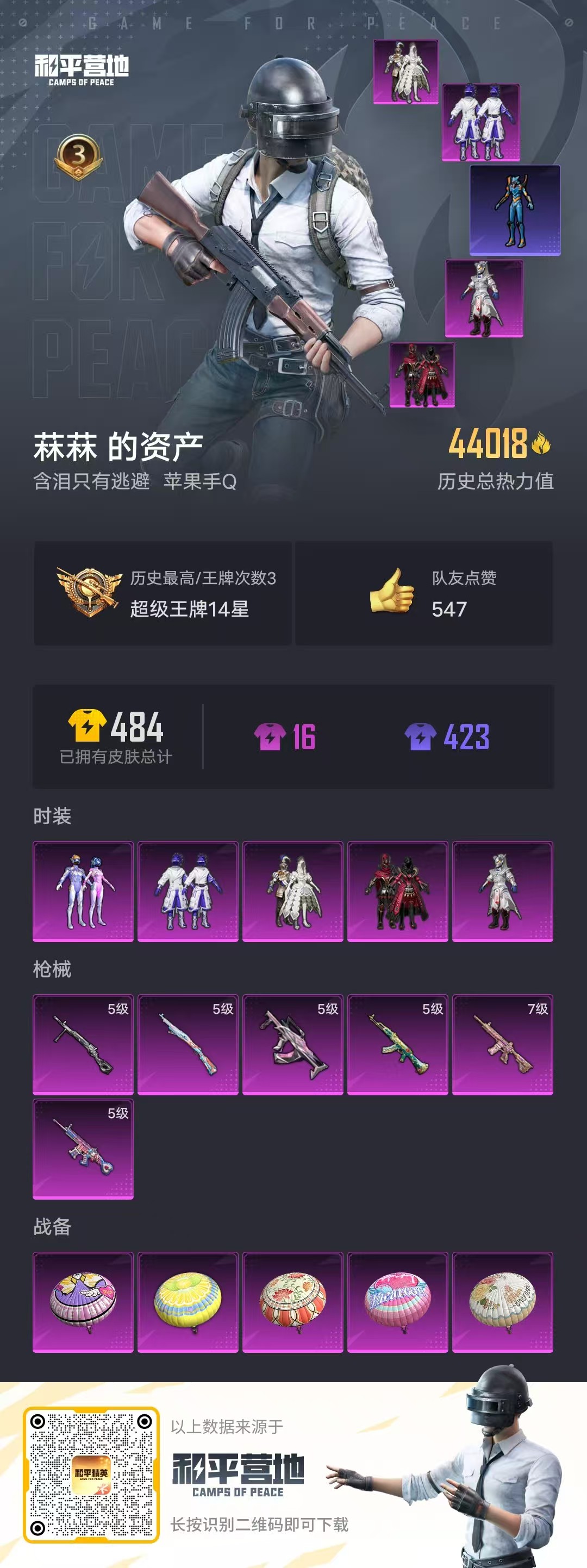 HPSJ3325837和平精英账号详情图3 HPSJ3325837和平精英账号详情图3
