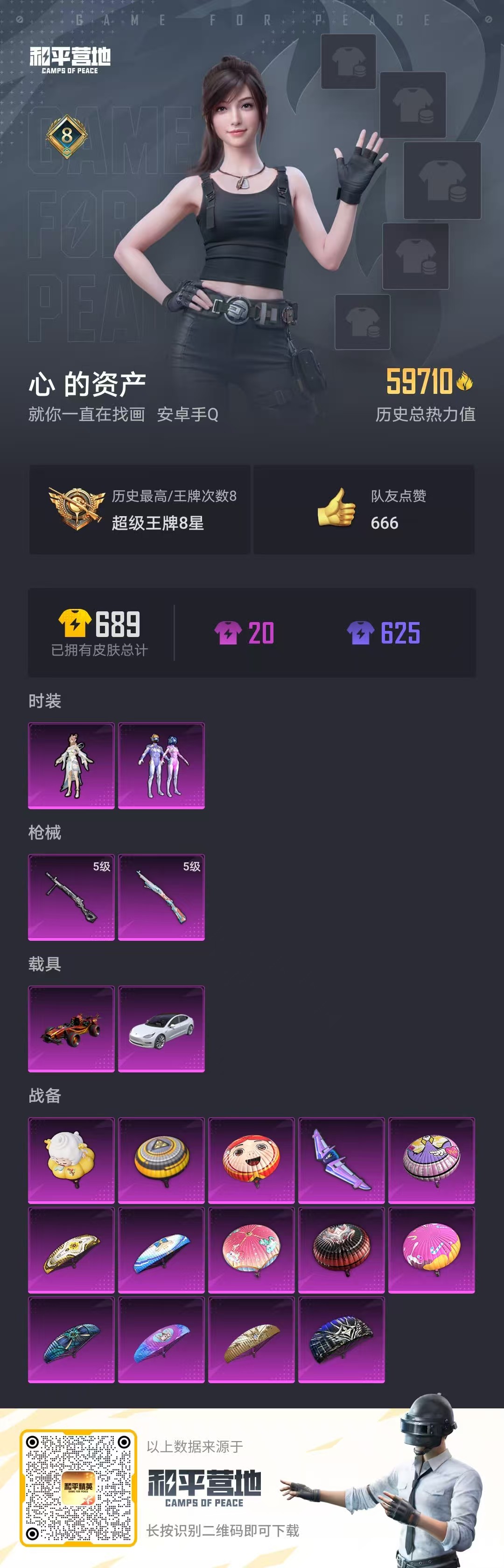 HPSJ3324649和平精英账号详情图3 HPSJ3324649和平精英账号详情图3