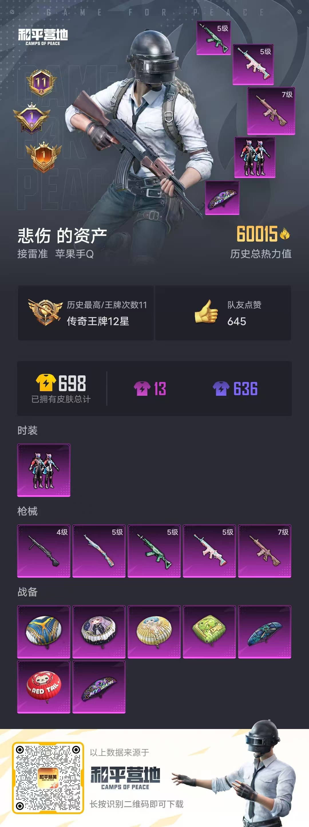 HPSJ3326699和平精英账号详情图4 HPSJ3326699和平精英账号详情图4