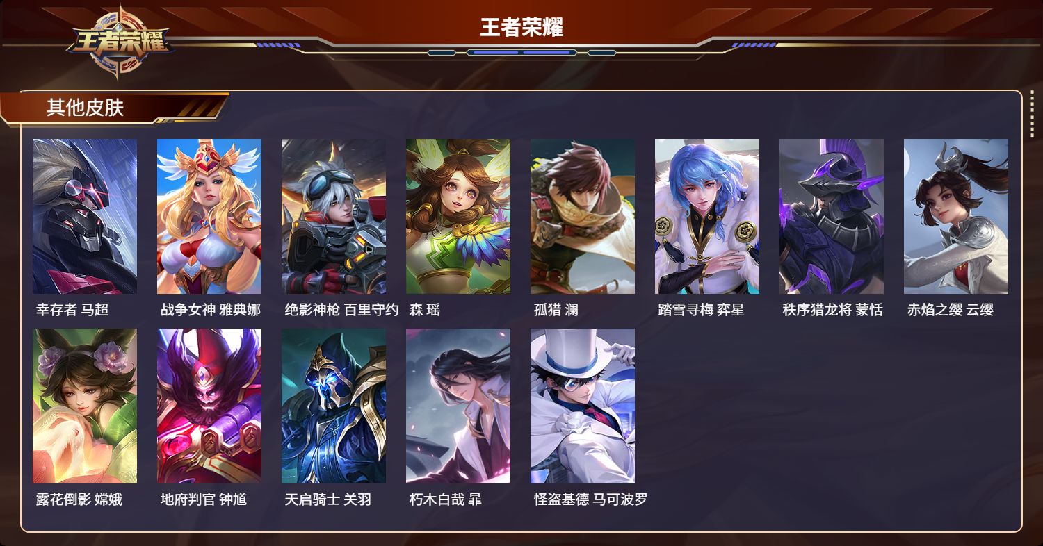 WZMK3268459王者荣耀账号详情图5 WZMK3268459王者荣耀账号详情图5
