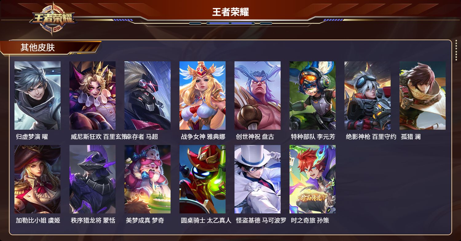 WZMK3268466王者荣耀账号详情图4