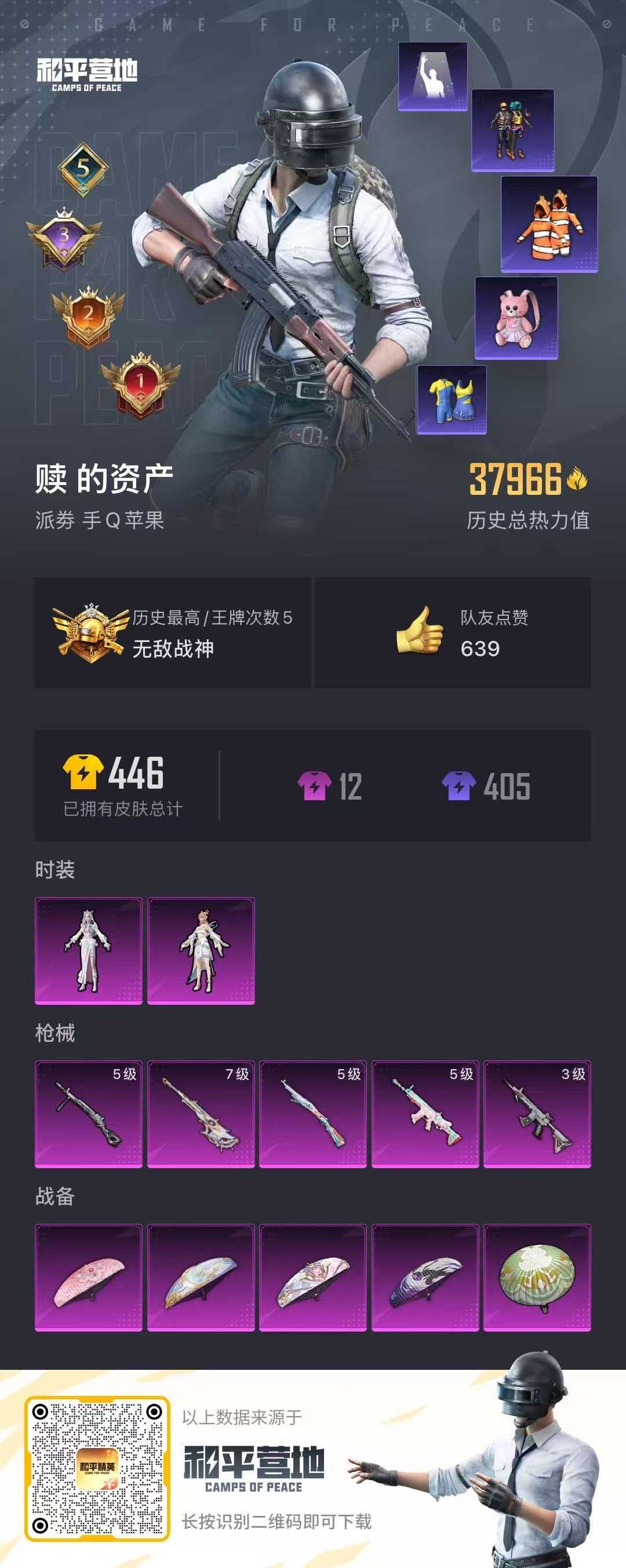 HPSJ3326094和平精英账号详情图4 HPSJ3326094和平精英账号详情图4