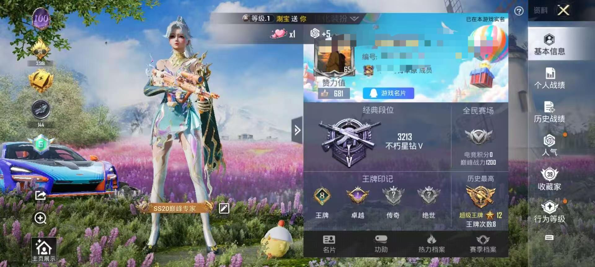 HPSJ3325881和平精英账号详情图2 HPSJ3325881和平精英账号详情图2