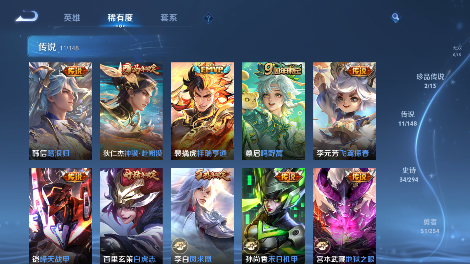 WZMMN4745753王者荣耀账号详情图7