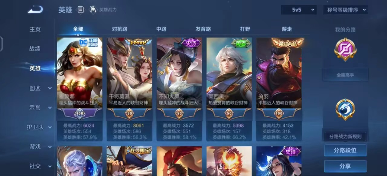 WZMMN4741058王者荣耀账号详情图4