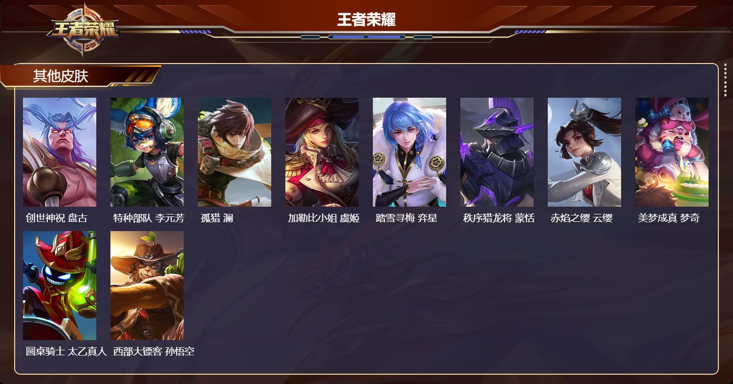 WZMMN4763982王者荣耀账号详情图9 WZMMN4763982王者荣耀账号详情图9