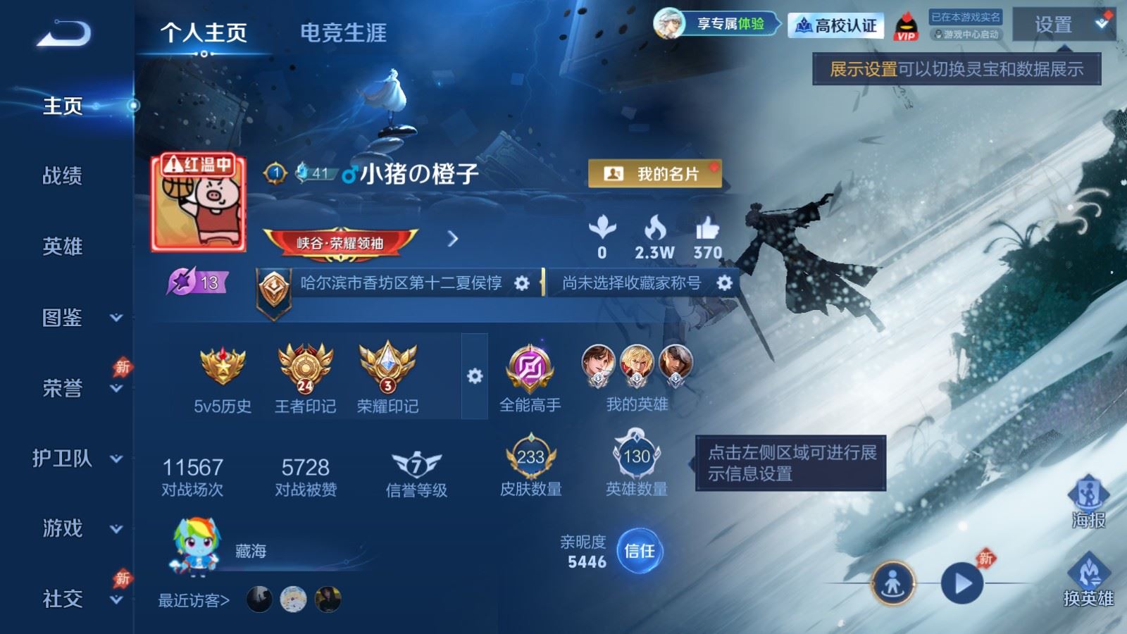 WZMMN4762571王者荣耀账号详情图2 WZMMN4762571王者荣耀账号详情图2