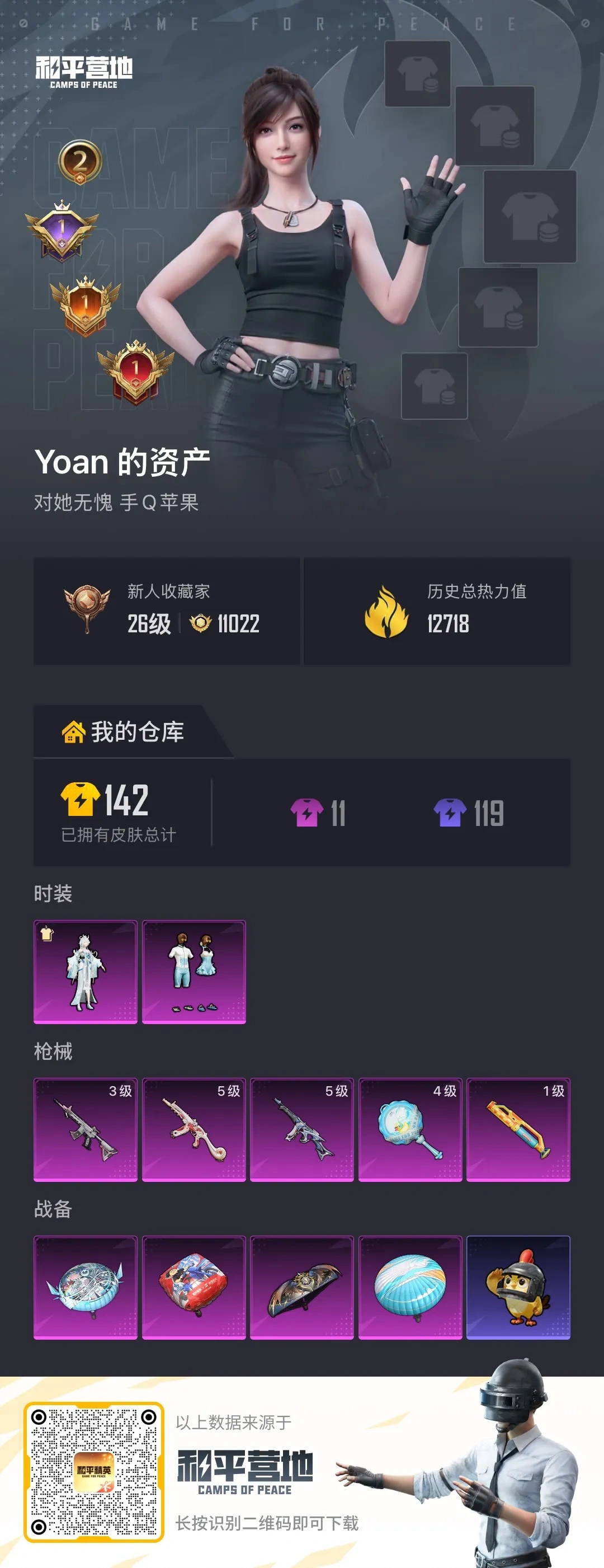HPMMN4448062和平精英账号详情图2 HPMMN4448062和平精英账号详情图2