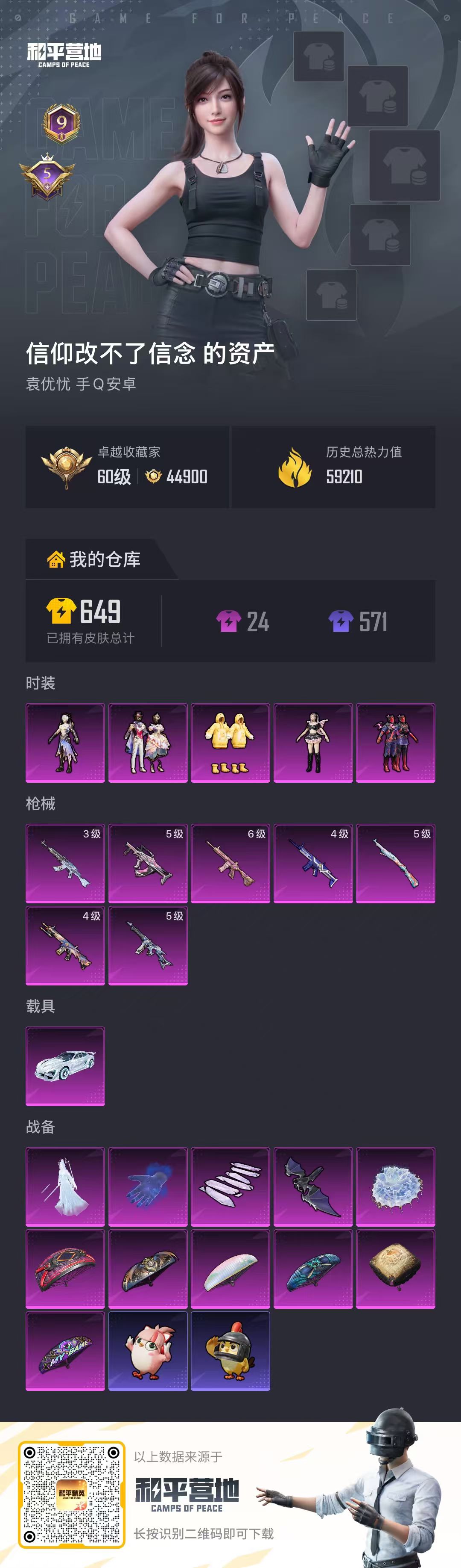 HPMMN4452086和平精英账号详情图2 HPMMN4452086和平精英账号详情图2