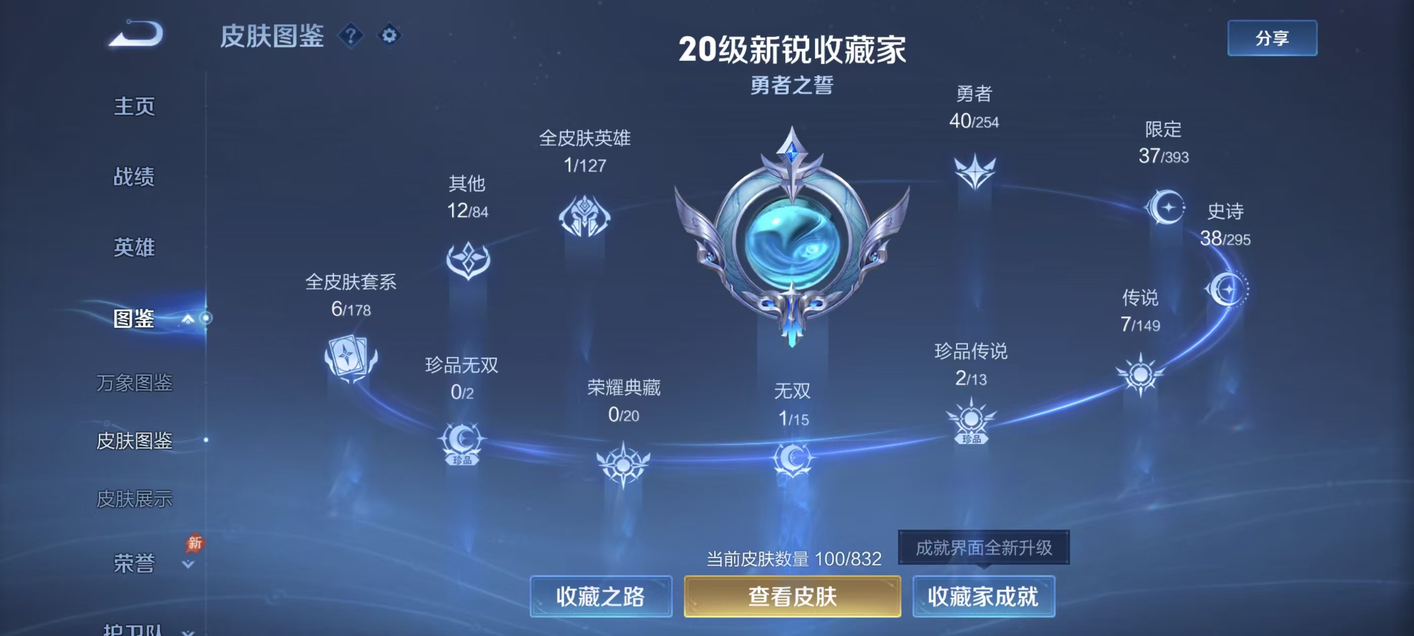 WZMMN4770670王者荣耀账号详情图2 WZMMN4770670王者荣耀账号详情图2