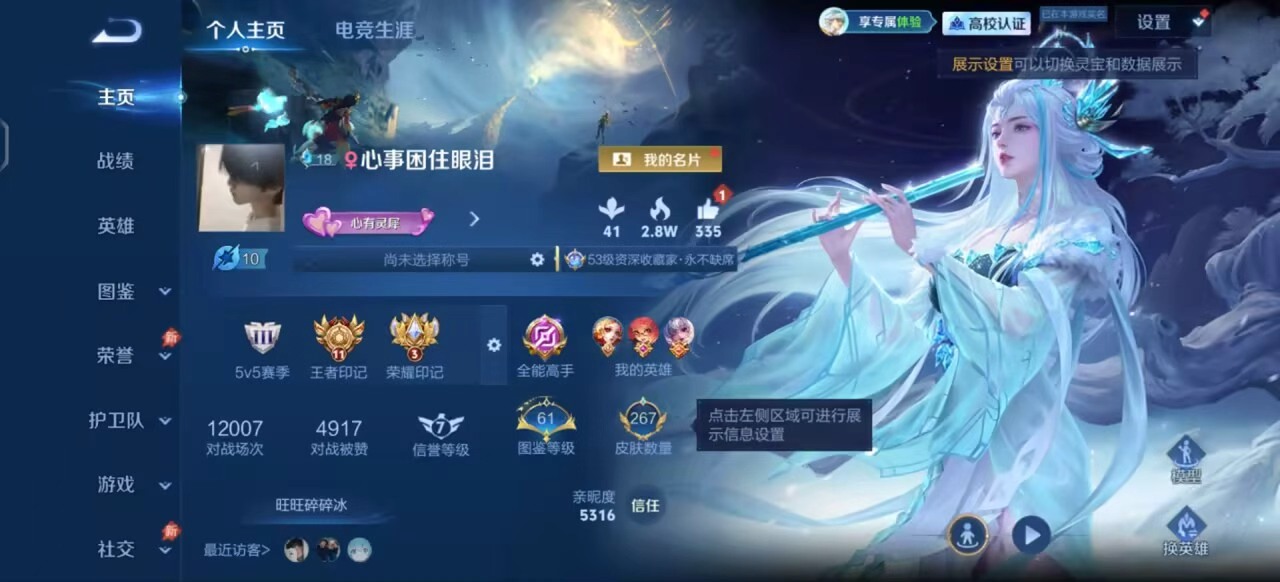 WZMMN4771005王者荣耀账号详情图5