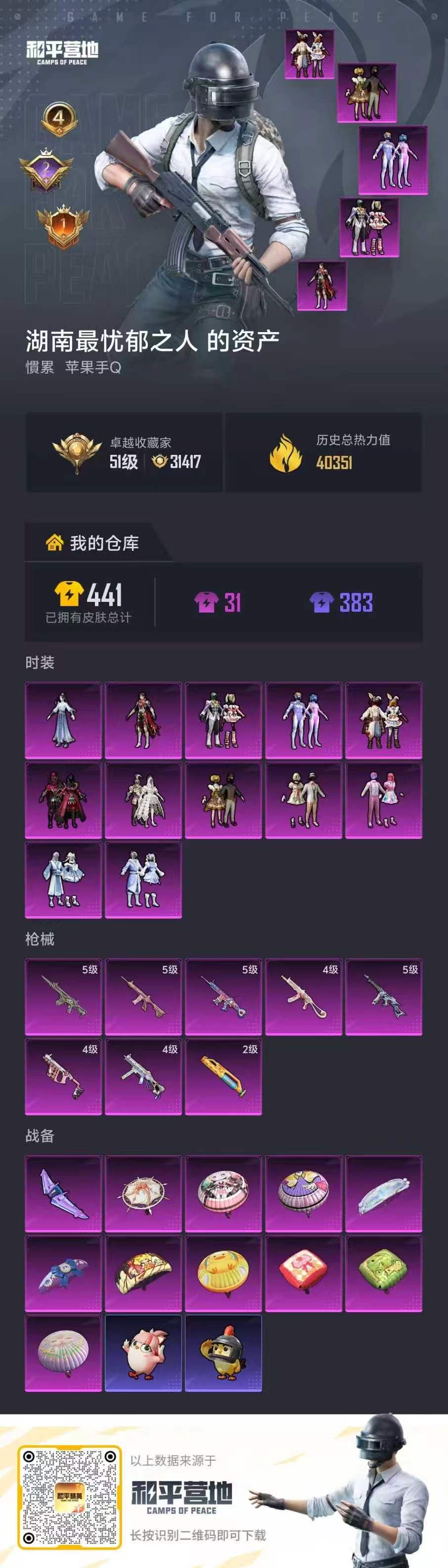 HPMMN4458017和平精英账号详情图2 HPMMN4458017和平精英账号详情图2