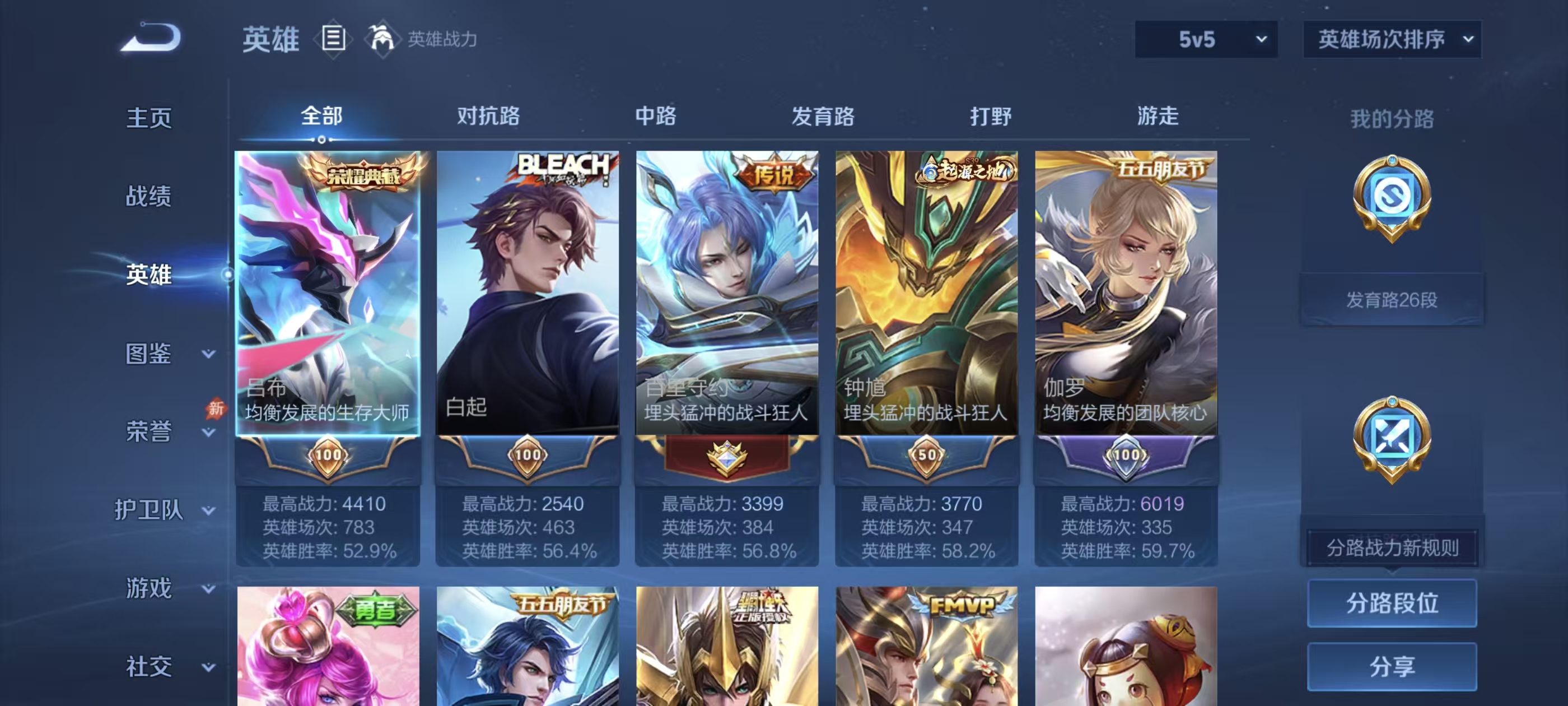 WZMMN4781119王者荣耀账号详情图2 WZMMN4781119王者荣耀账号详情图2