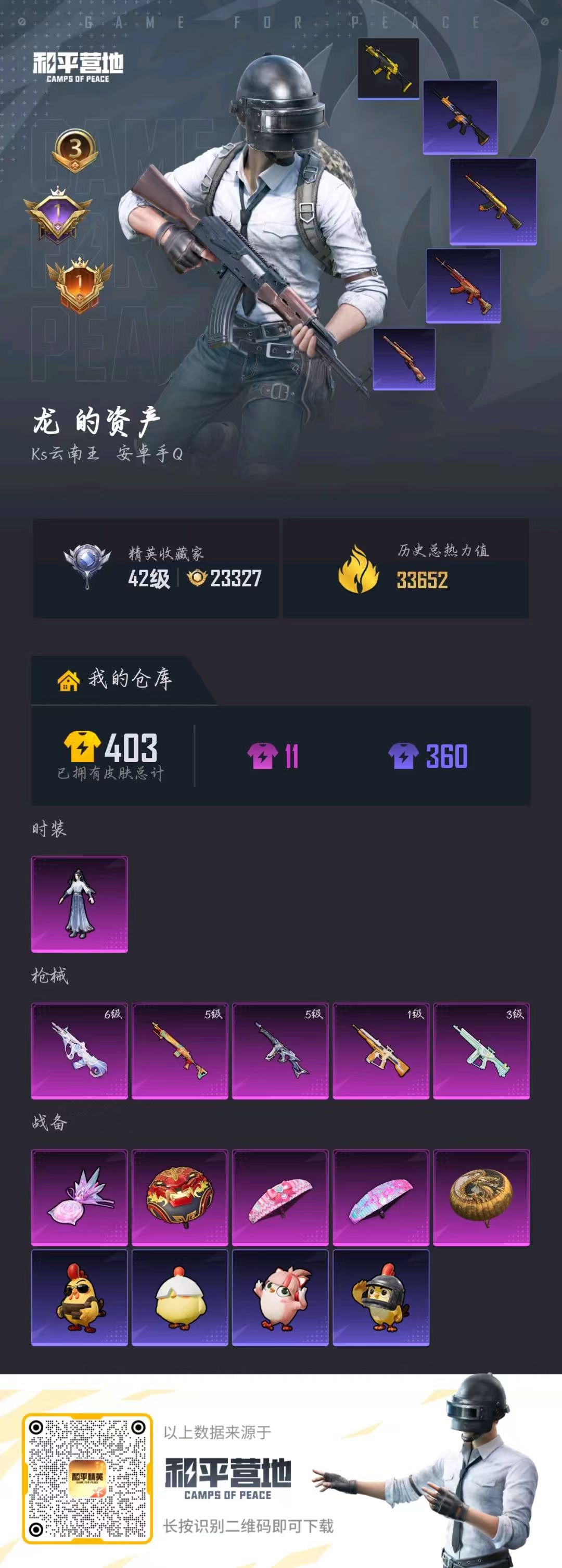 HPMMN4461053和平精英账号详情图2 HPMMN4461053和平精英账号详情图2