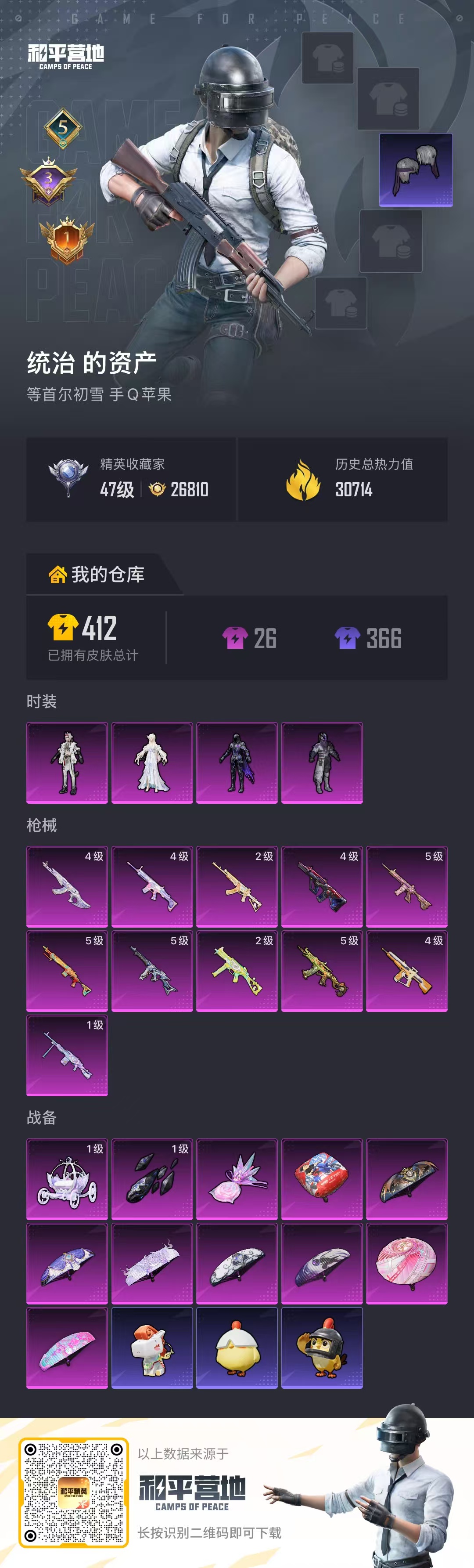 HPMMN4463111和平精英账号详情图2 HPMMN4463111和平精英账号详情图2