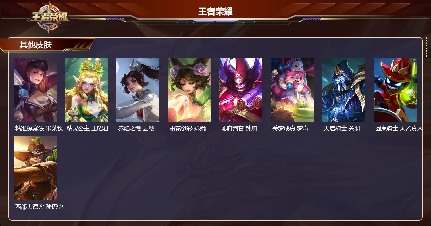 WZMMN4791189王者荣耀账号详情图11