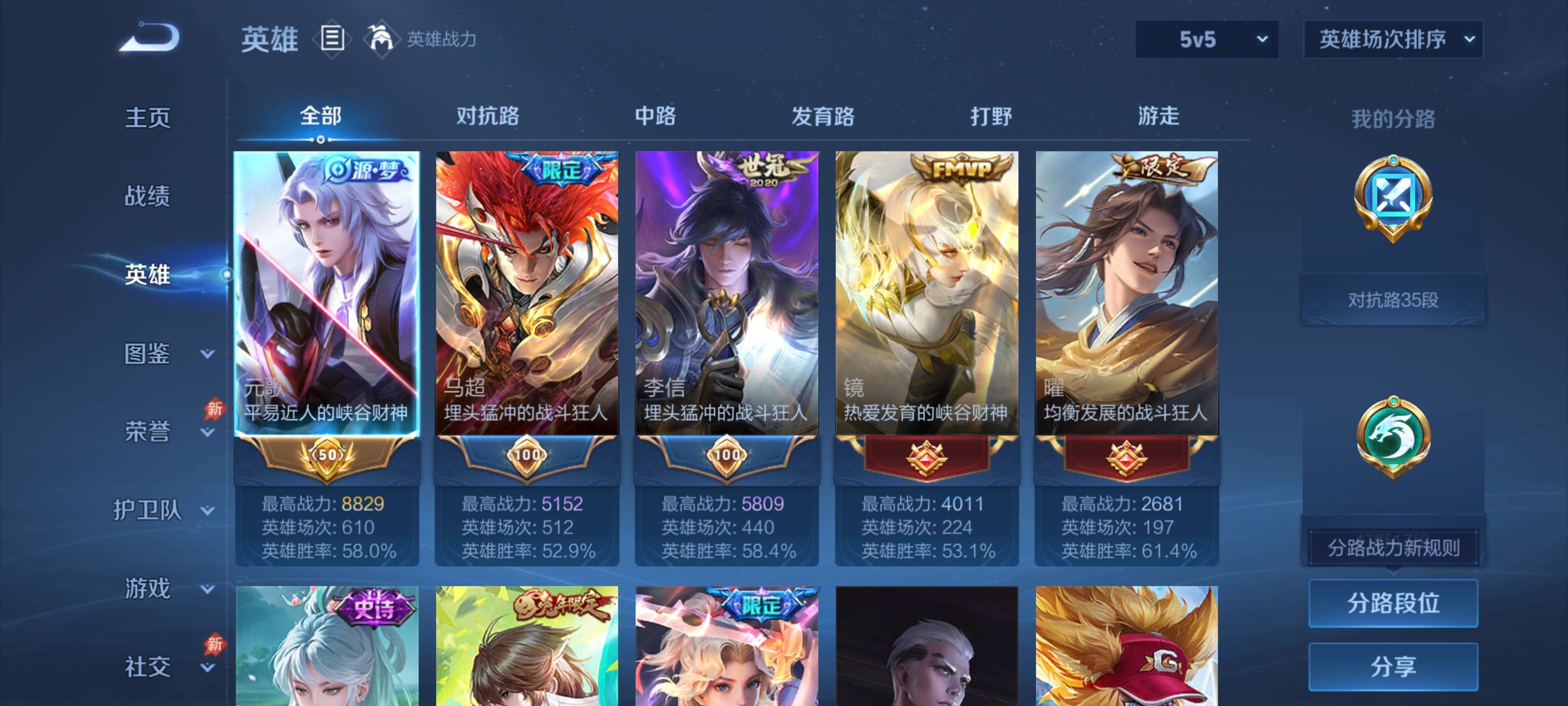 WZMMN4756528王者荣耀账号详情图3 WZMMN4756528王者荣耀账号详情图3