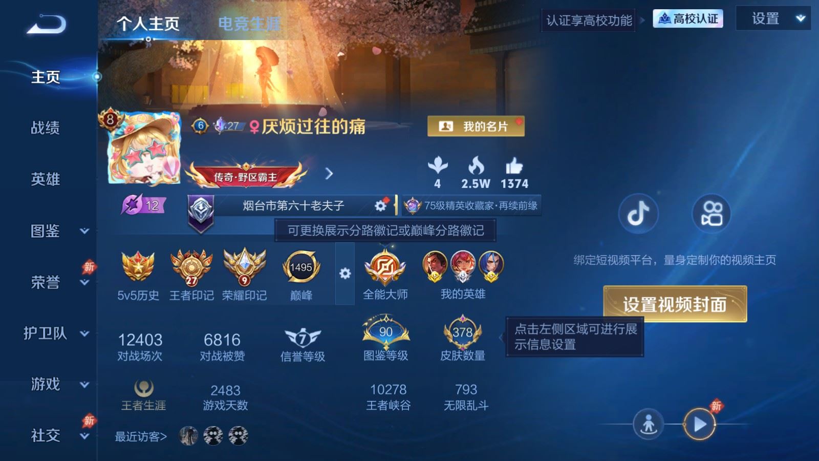 WZMMN4728393王者荣耀账号详情图2 WZMMN4728393王者荣耀账号详情图2