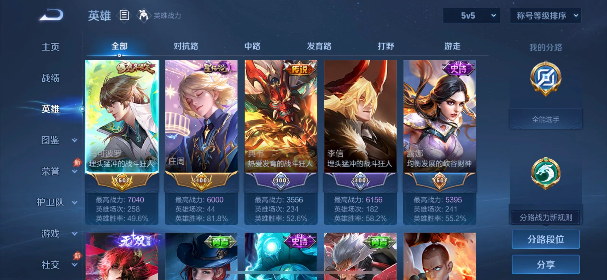 WZMMN4723988王者荣耀账号详情图3 WZMMN4723988王者荣耀账号详情图3
