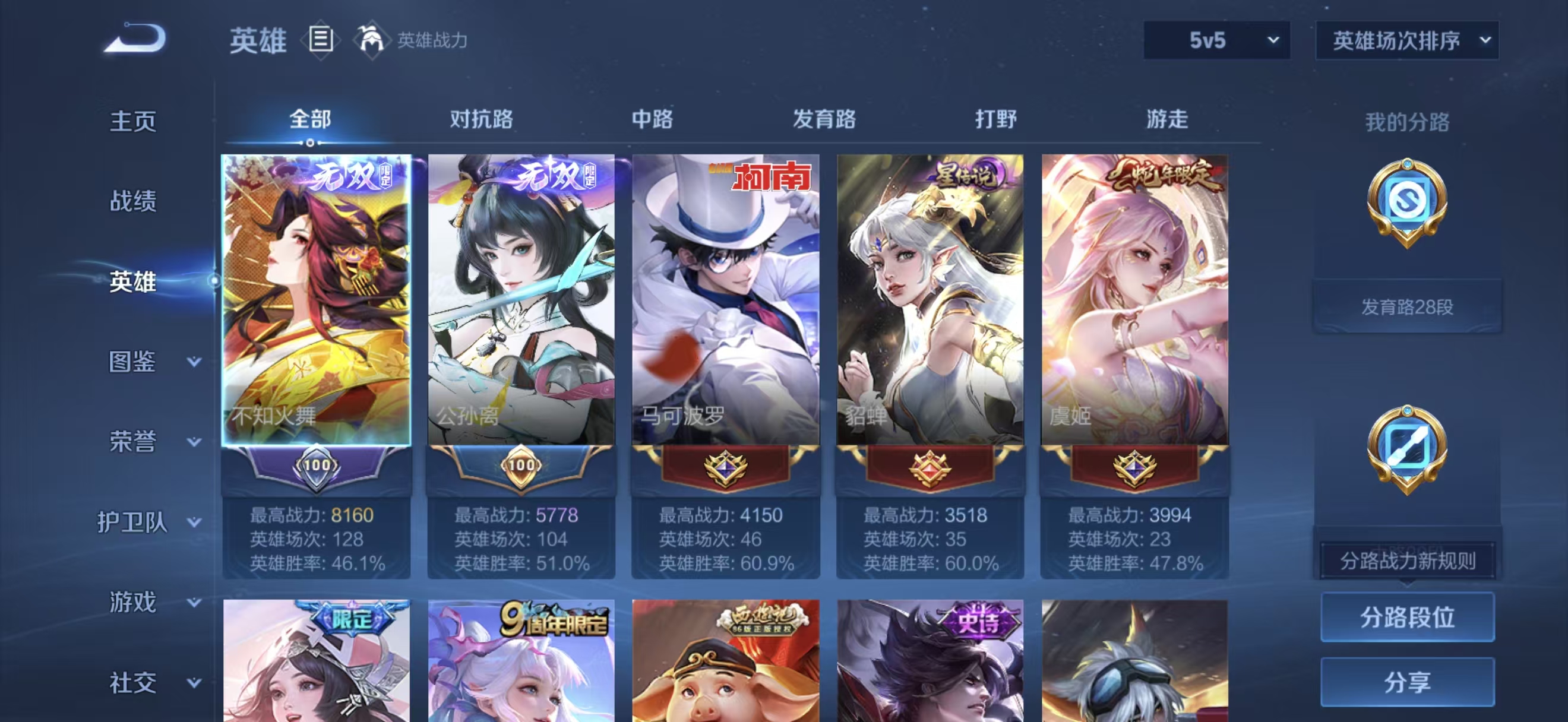 WZMMN4724993王者荣耀账号详情图3 WZMMN4724993王者荣耀账号详情图3